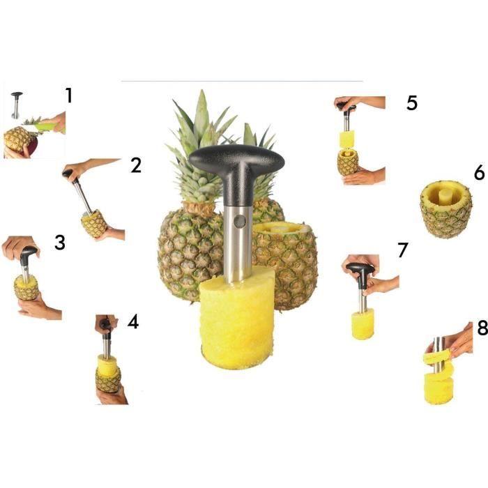 JOCCA - 1978 - Coupe ananas - Acier inoxydable