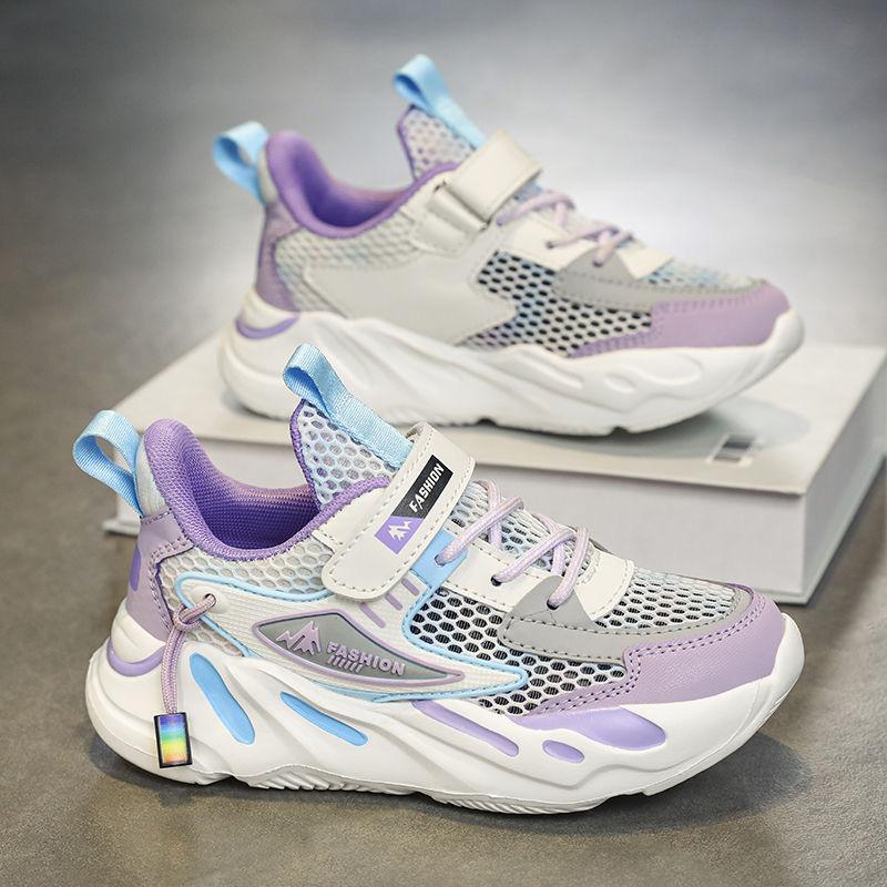 

Детские кроссовки для мальчиков, беговые спортивные туфли для детей и девочек на плоской подошве, повседневная обувь 39