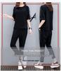 Women's Plus Size Summer Sportswear Set - 2026 New Style Pure Cotton Two-Piece Casual Outfit