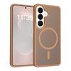 S26ultra matte magnetic mobile phone case s25edge skin feeling S24plus anti-drop 23 protective case wholesale
