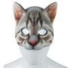 1pc Halloween Carnival Masquerade Digital Print Animal Cat Mask
