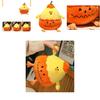 Funny Doodle Chicken Plush Toy Pumpkin Doll Cartoon Stuffed Animal For Halloween Gift
