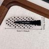 Polka Dot Hair Clips No Crease BB Clip Fashion Hair Barrettes  for Women Girls