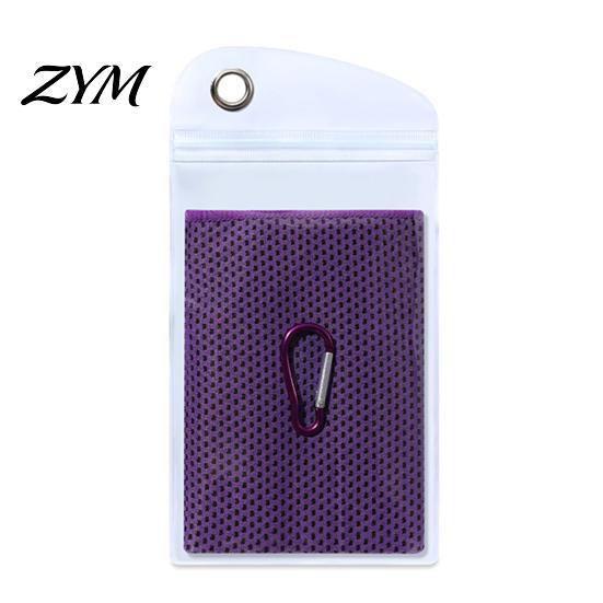 Yoga Exercise Towel 90x30cm Cooling for Face, Chilly Sports with Storage Bag Outdoor Gear And Carabiner, Portable Cold Neck Wrap Workout Recovery Gym