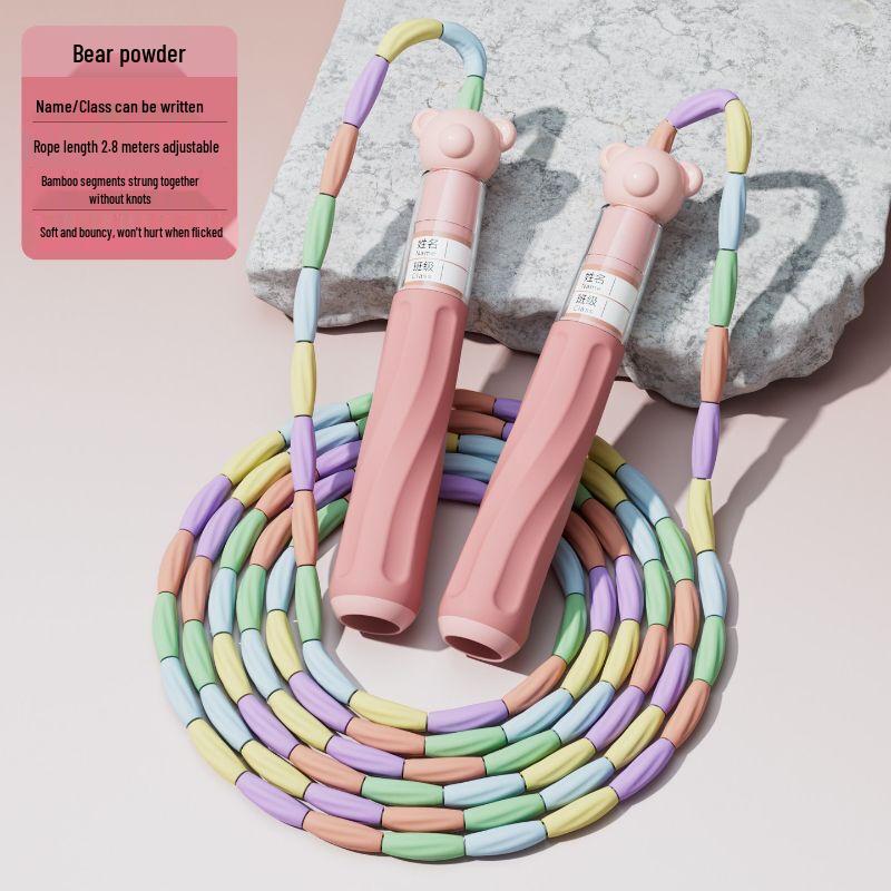 Jianli Adjustable Kids PVC Bearing Jump Rope
