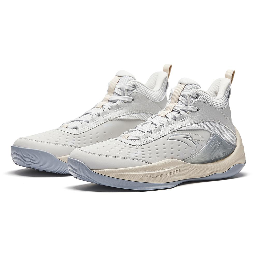 Anta Jianshan 2.5 Lite Comfortable Technology Shock Absorption Wear-Resistant Non-Slip High-Top Basketball Shoes Men sneaker Gray 912511603Q-3