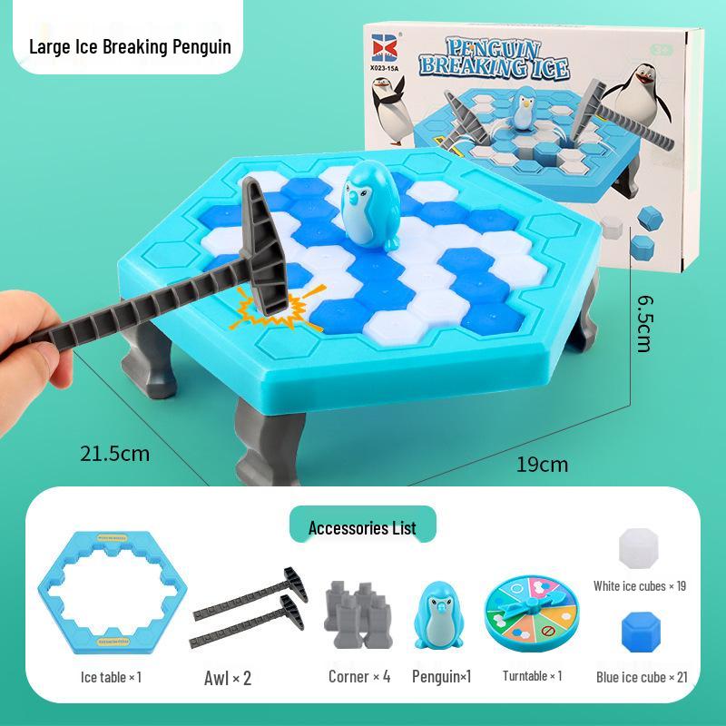 Save the Penguins Icebreaker Game: Educational Toy for Kids' Thinking Skills and Focus Development