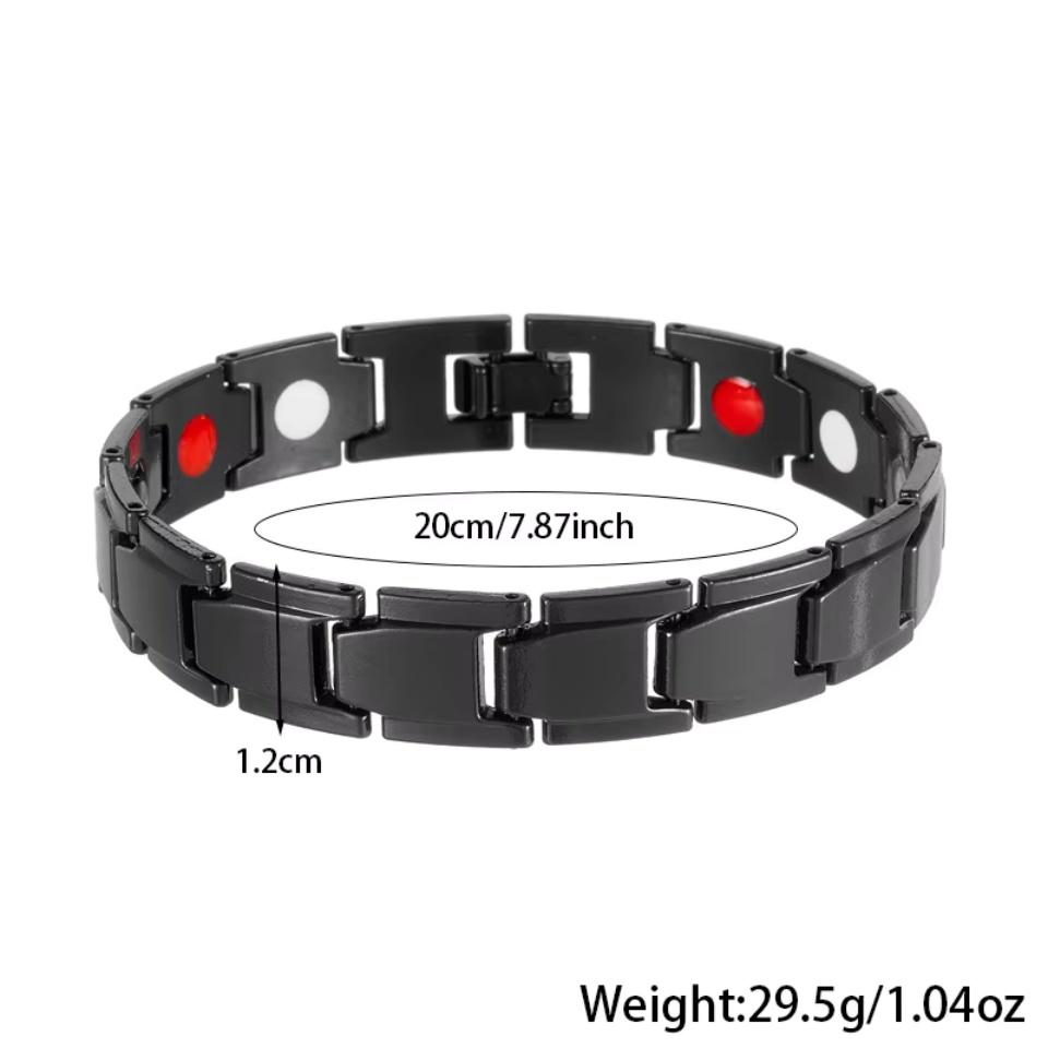 Magnetism Stainless Steel Bangle Bracelet 9mm Width Italian Elastic Charm Bracelet Simple Design Men Women DIY Jewelry Gifts