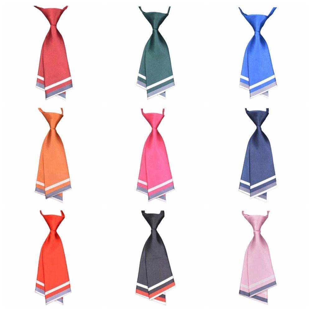 Suit Gravatas Small Necktie Stripe School Uniform Tie Simple Children Tie Shirt Accessories