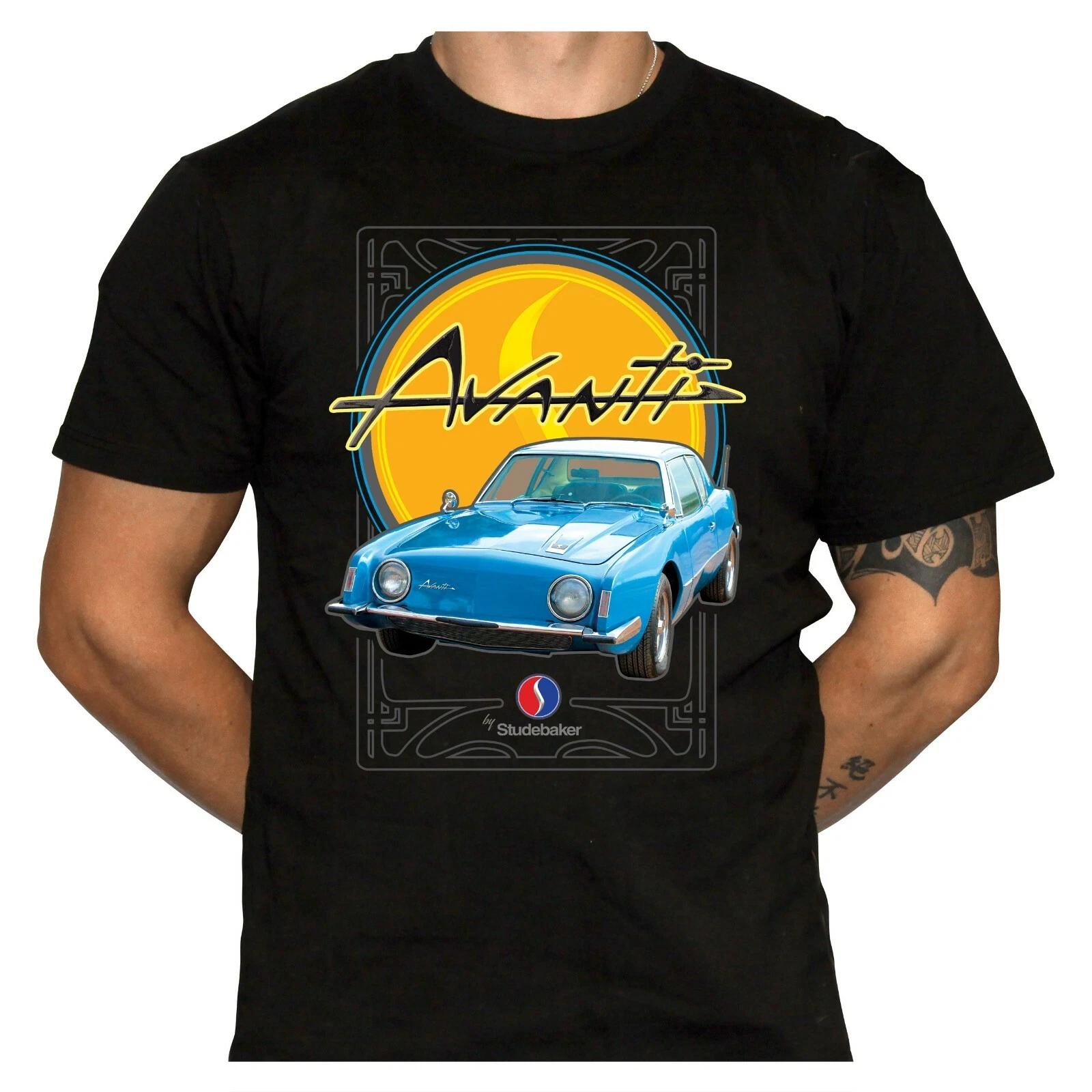 Studebaker Avanti T-Shirt - Rare American Automobile - 100% Preshrunk Cotton XXL