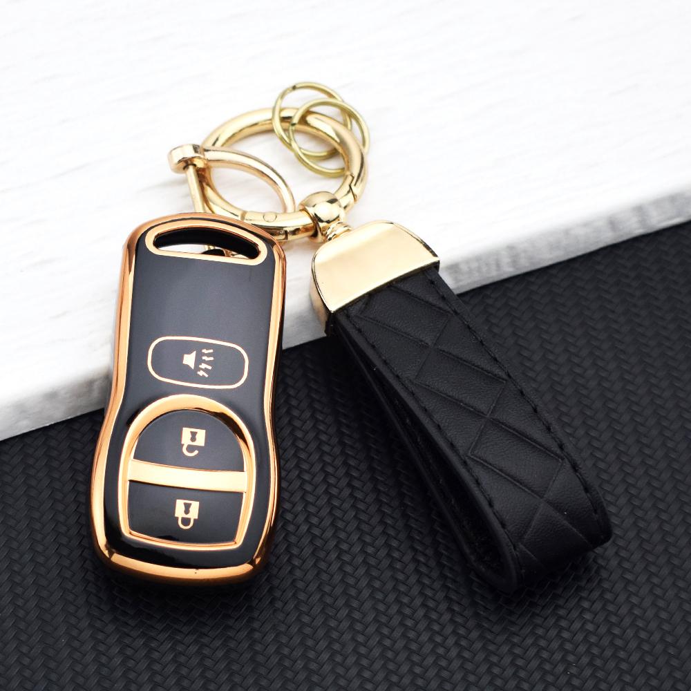 3/4 Buttons Car Key Fob Case for Nissan Sentra Armada 350Z Altima Maxima For Infiniti FX35 EX35 FX45 QX56 G35 M45 I35 Keychain