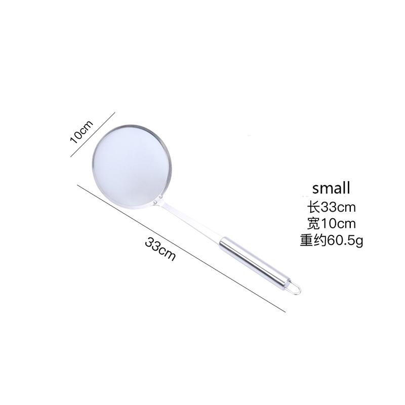 304 Stainless Steel Oil Separator Hot Pot Soup Oil Floating Foam Separation Spoon Screen Kitchen Tools Flour Sieve Separator