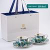 Shangqi Floral Ceramic Mug Pair Gift Set