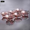 Flavinmci Creative Glass Fruit & Snack Plate