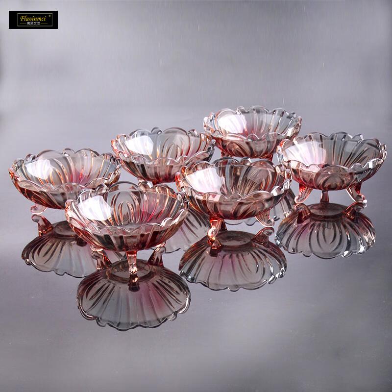 Креативная стеклянная фруктовница Flavinmci