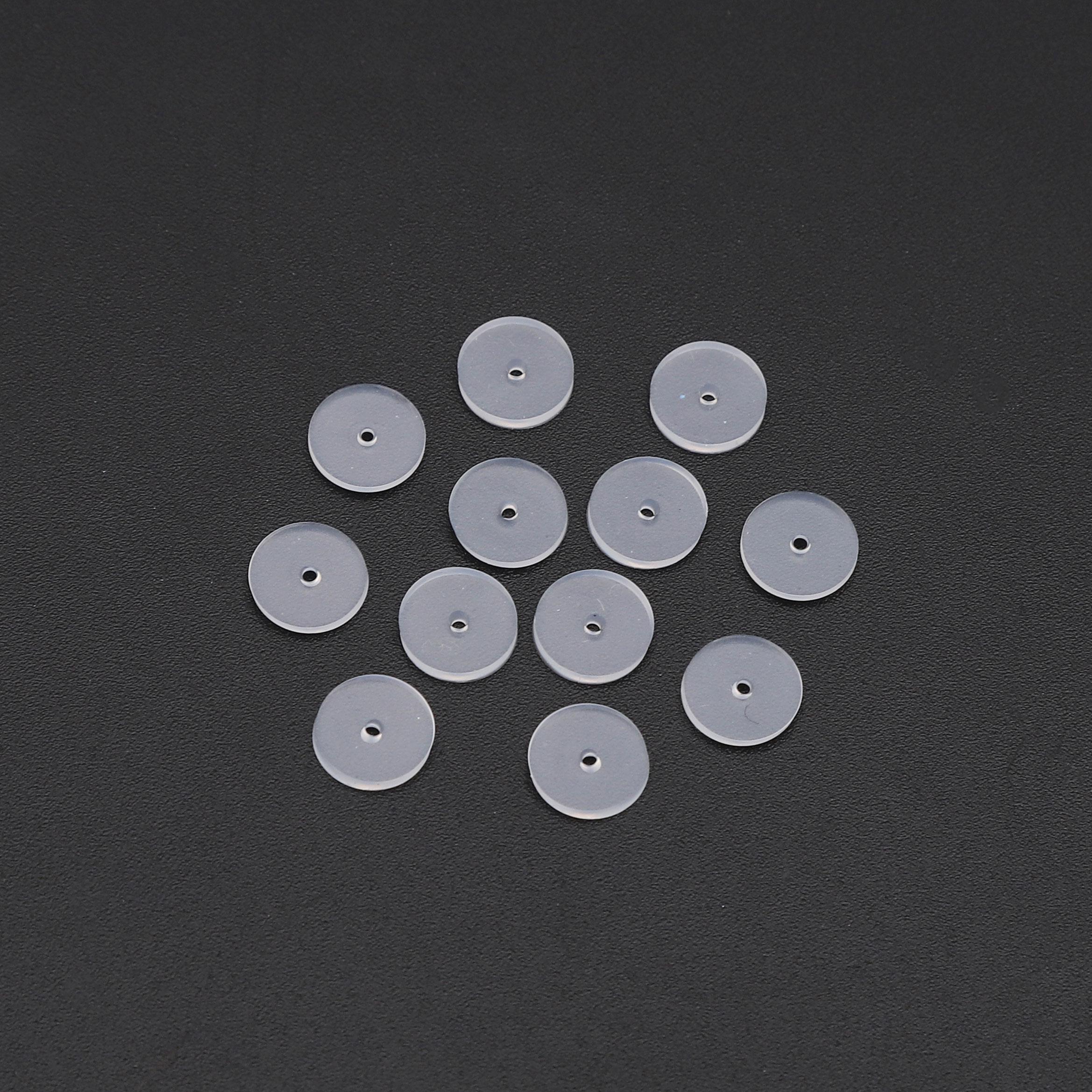 

6-50 шт. Силиконовые прозрачные экологически чистые амбушюры, аксессуары для ушей 7mm 10pcs