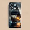Pirate Corsair Mobile Phone Case for Xiaomi Redmi Note 14 13 12 11 S Pro Plus 4G 5G Colorful Printing Cover Cellphones Cover