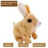 Kids Interactive Toys White Rabbit Simulation Plush Toys Kids Gifts