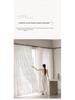 French Lace Embroidery Light-Permeable Privacy Curtains for Balcony, Bedroom, and Living Room