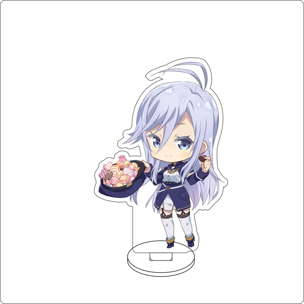 10CM Anime 86 eightysix Figurenständer Modell Vladilena Milizé/Shinei Nouzen/Guns linger Niedliche Schreibtischdekoration Stehschild Geschenke