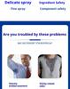 Anti - body odor and antiperspirant emit strange odors eliminate odors underarm odor repair pores Sweaty and slippery Refining spray hands
