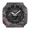 Casio G-Shock 2100 Series Camouflage Watch GA-2100CM-8AER Black 145-215 Mm