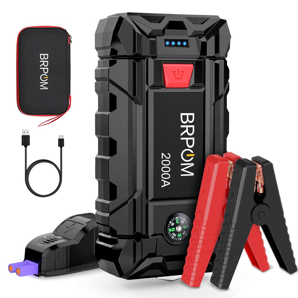 Portable Car Jump Starter Power Bank Car Booster Charger 12V Starting Device Petrol Diesel Car Emergency Booster