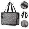 Mesh Bath Organizer Bag – Large Capacity Waterproof Storage for Travel, Fitness & Toiletries