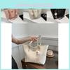 Elegant Pu Leather Tote Bag Chic Car Stitching Large Capacity Daily Use Handbag For Women