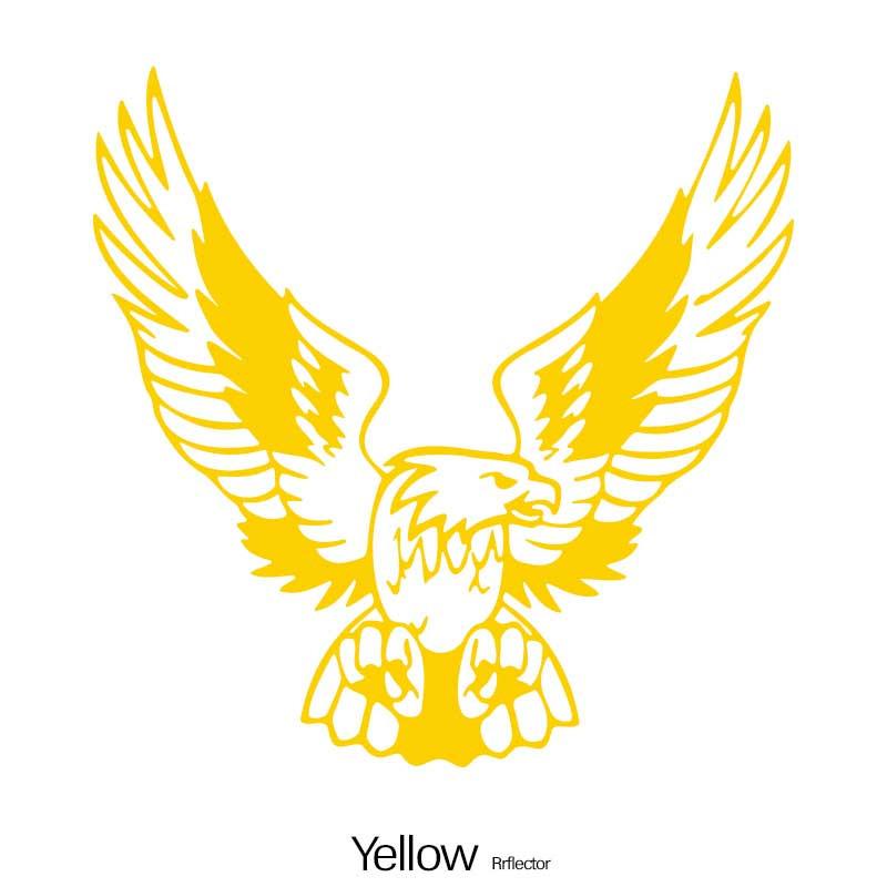 Auto Stickers Elegant Eagle Reflective Car Stickers Windows Motorbike Bumper Laptop Decor Waterproof Vinyl Decal