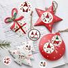 500Pcs Merry Christmas Stickers Christmas Theme Seal Labels Stickers For Diy Gift Baking Package Envelope Decoration