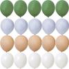 20PCS 10inch Balloon Kit Retro Green White Gold Balls Birthday Wedding Anniversary Jungle Summer Party Decor Home Supplies KTY