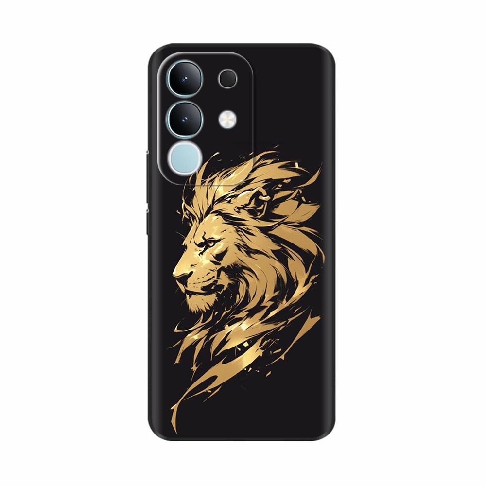 Pour Vivo Y29 4G Coque Mignon Panda Silicone Liquide Doux Étuis de Téléphone Pour Vivo Y29 4G Coques Y 29 Fundas Protection Dessin Animé Couverture Arrière