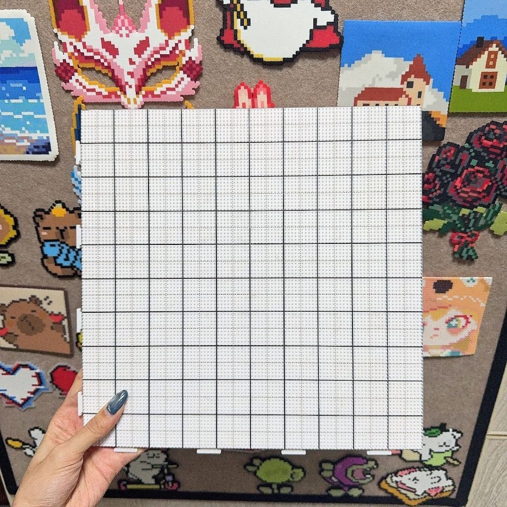 104x104 Pins Perler Beads Boards Heat Resistant Fuse Beads Boards Hama Beads Boards Puzzle Making