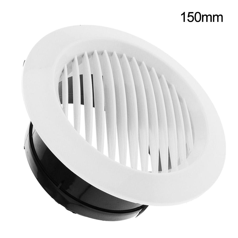 

Circular Vent Air Vent Office Kitchen ABS Ceiling Mounting Office Ventilation Wall Mounting Kitchen White+black