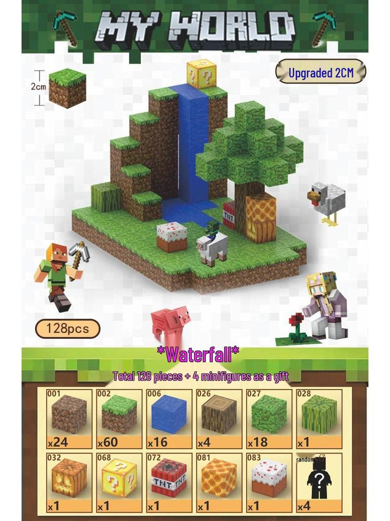 Magnetische Blockwelt: DIY Bausteine - Lernspielzeug für Kinder