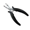 Hair Pliers Hair Clipper Wig Tool Metal Hair Extension For Flat Tip Hair Stainless Steel Multi Functional