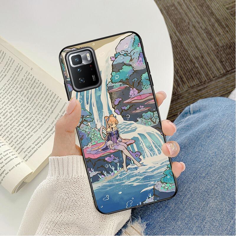 Phone Case For Xiaomi Redmi Note 11 10 Pro Note 8 Pro 9Pro Note9 9S 10S 9T Redmi 10 9C 9A Genshin Impact Game Yan Fei Case