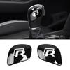 T23-Car Gear Head Shift Knob Handle Cover Trim Sticker For Volkswagen VW Golf Polo Tiguan Passat Touareg Magotan Touran Taigo Caddy