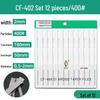 Diamond Electroplated Alloy File Set CF-400 with Carborundum - Free Shipping