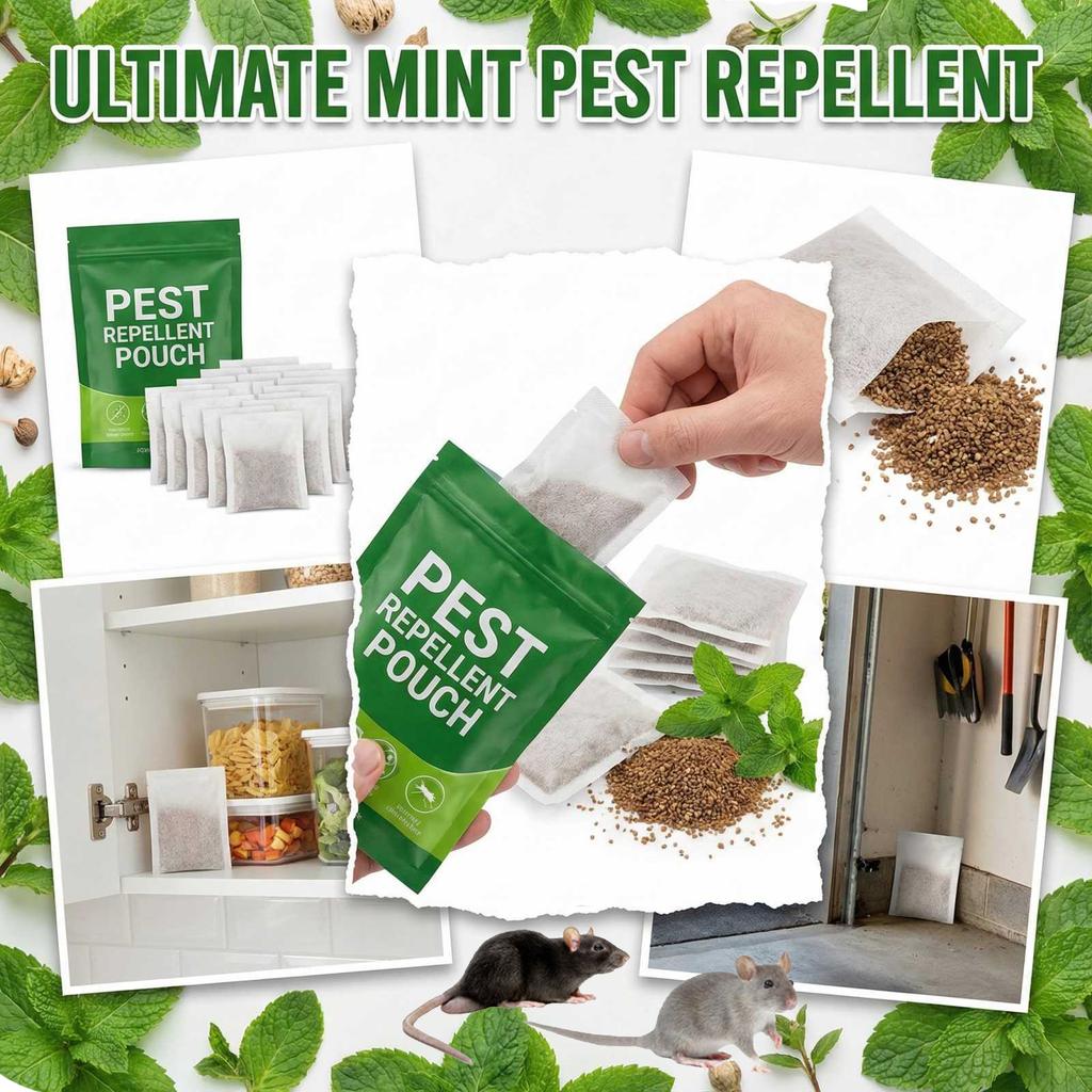 Componentes Vegetales Repelen Roedores y Kits de Control de Roedores