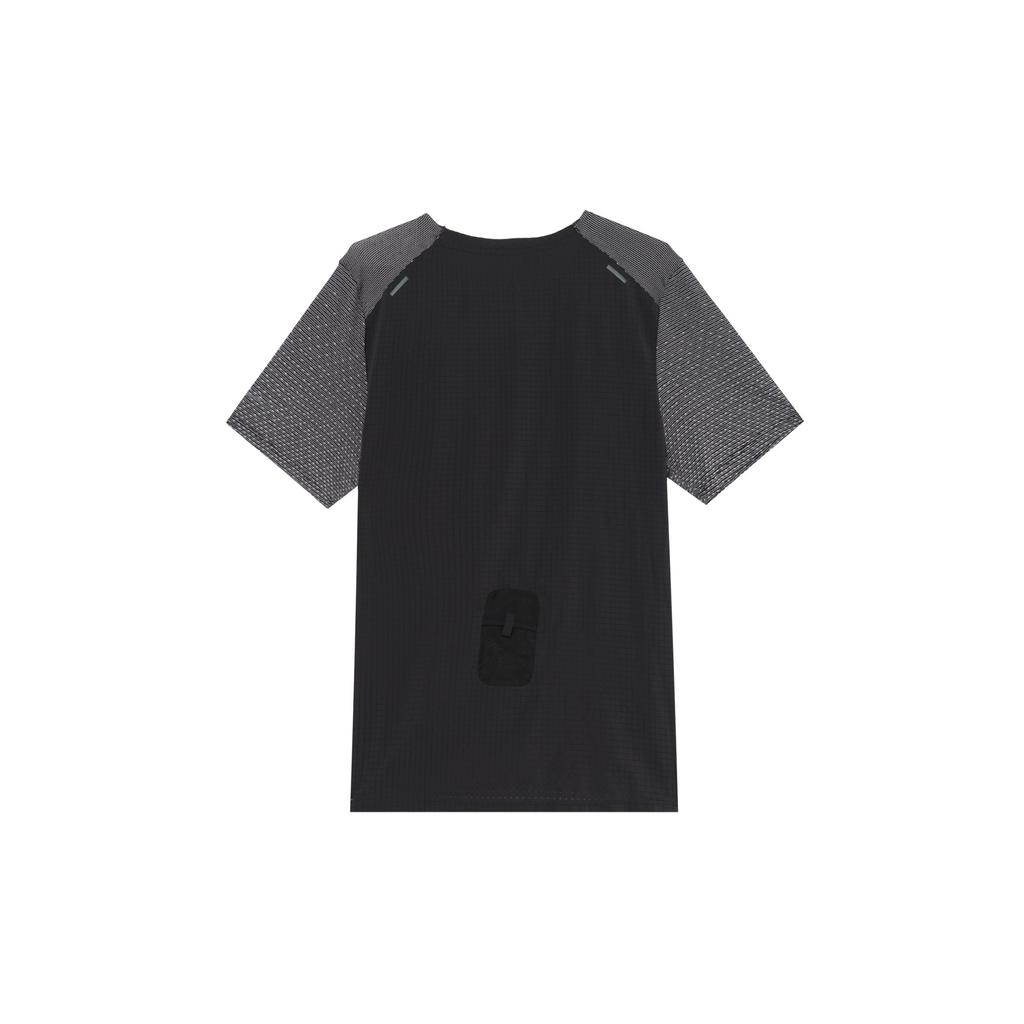 Nike Pinnacle Run Division Casual Sports Running Short Sleeve T-Shirt Men Tops Grey DA0427-010