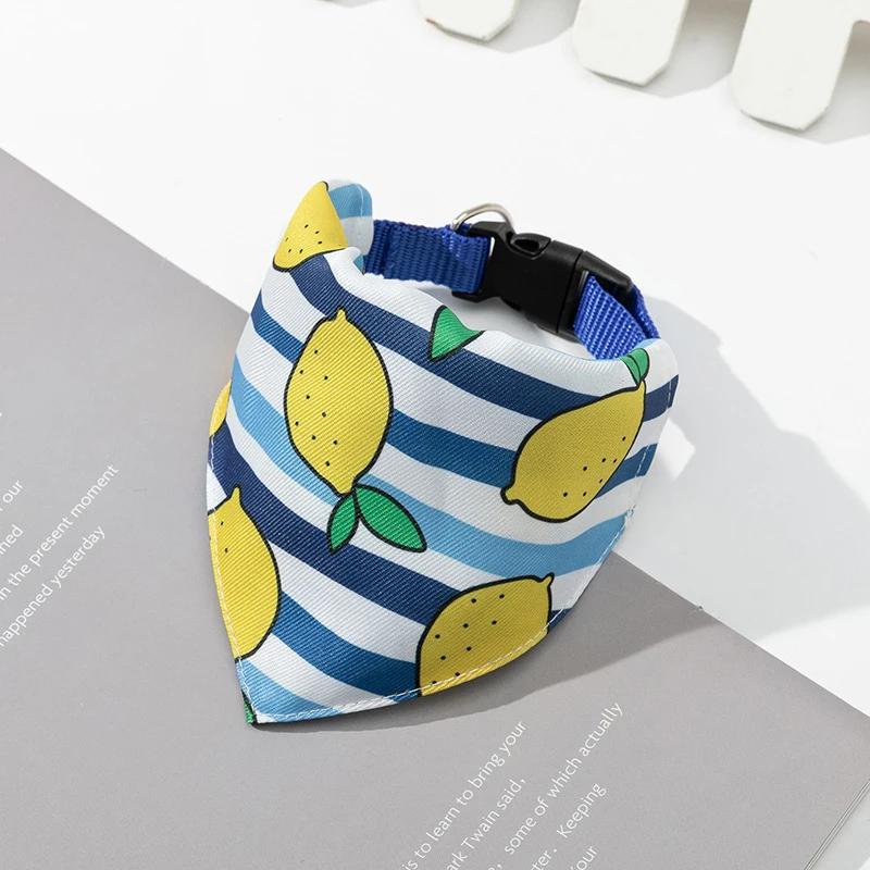 

Adjustable Dog Bandanas Large Pet Scarf Pet Cotton Plaid Washablebow Ties Collar Cat Dog Scarf Large Dog Accessories Kerchief S