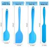 Silicone Spatula & Cake Scraper Set with Integrated Butter Cream Mixing Knife