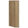 Corner Mirror Cabinet Oak Effect 30 x 24 x 60 cm