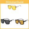 Summer Fashion Square Windproof Sunglasses For Women With Pc Frame Uv400 For Outdoor Sports