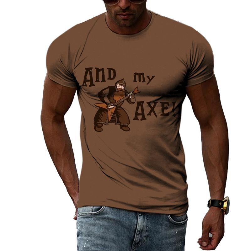 New Summer Fashion Music Guitar Graphic T Shirts For Men Casual O-neck Street Style Print T-shirt Hip Hop Harajuku Short Sleeve