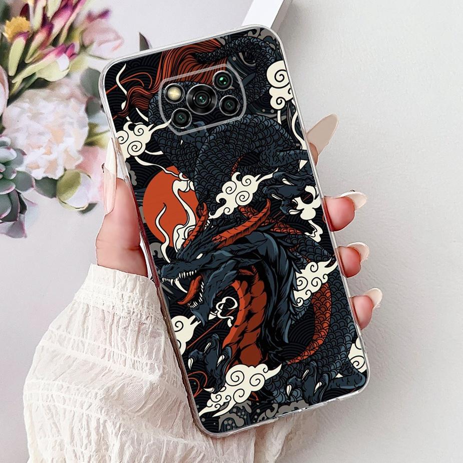 For Xiaomi Poco X3 Pro Case Cute Cat Lucky Koi Painted Cover Soft Slim Phone Case For Xiaomi Poco X3 NFC PocoX3 Pro Fundas Coque