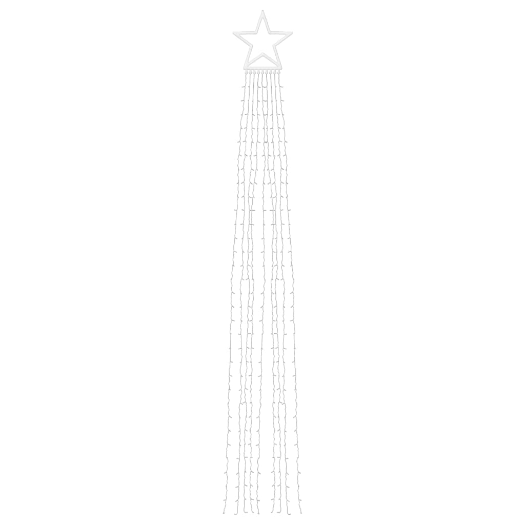 Vidaxl Christmas Lights, 320 LEDs, Blue, 375 Cm