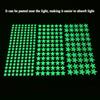 Luminous Stars Wall Stickers Kids Room Decoration Self-Adhesive Decals Bedroom Background Home Decor Glow In The Dark Wallpaper